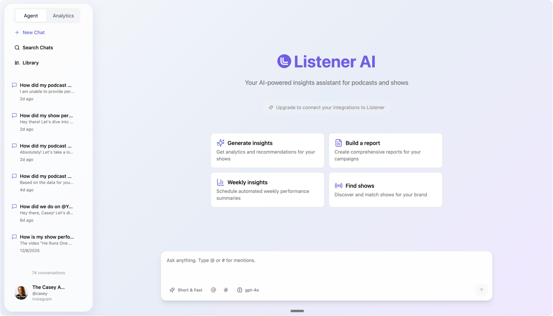Introducing Listener AI, Inventory Management, and our new site!