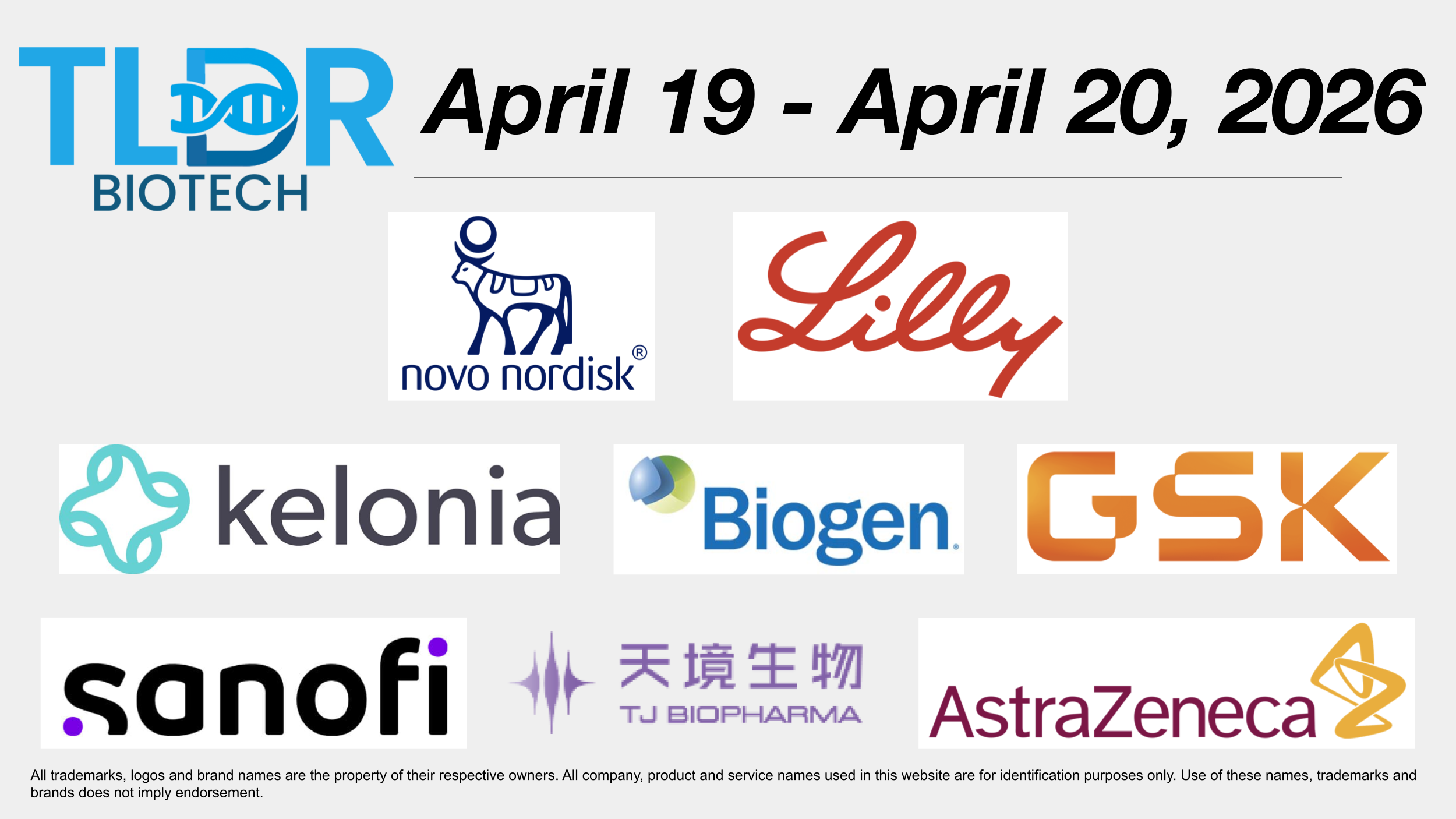 Biotech & Pharma Updates | April 19 - 20, 2026