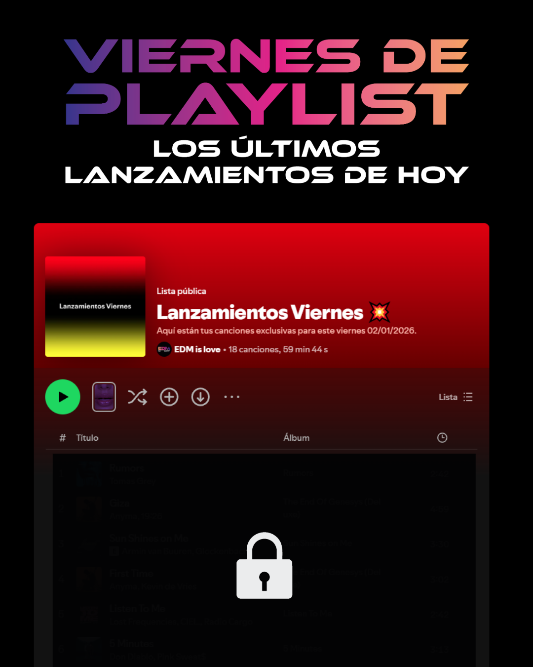 🎧 New Music Friday: los lanzamientos de HOY