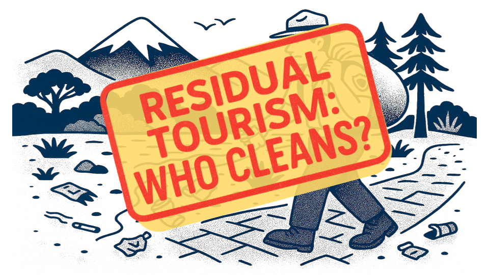Residual Tourism: Who Cleans Up After the Visitor’s Party? 