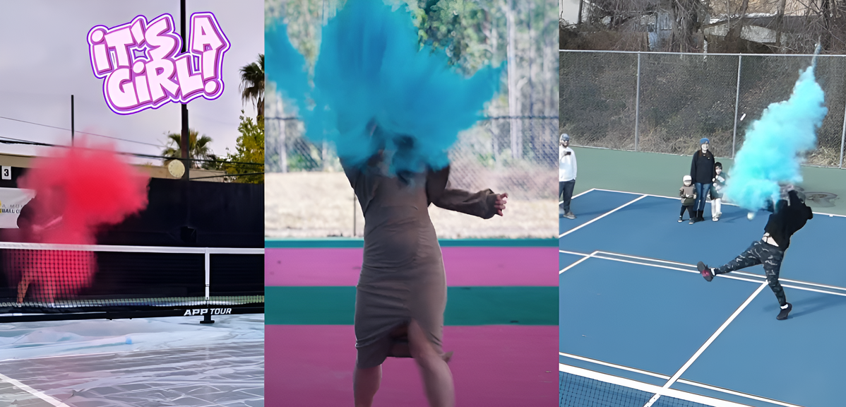 Trending: pickleball gender reveals