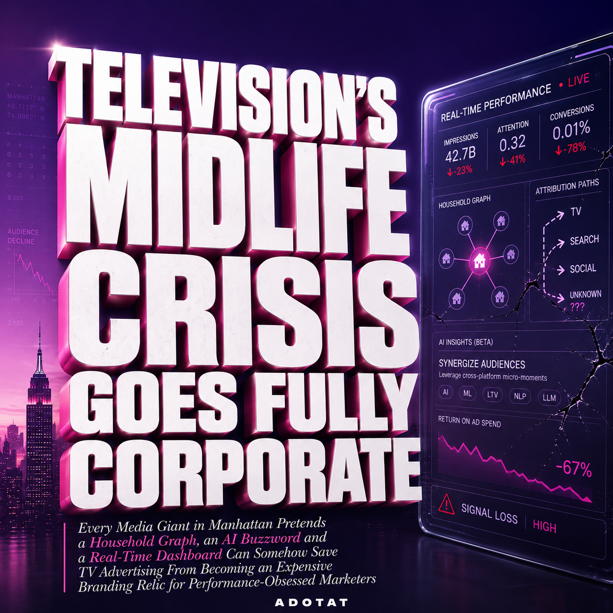 ADOTAT Weekly:Welcome to Ads 2026: Where the Bots Are Fake, the IDs Are Broken, and Every Media CEO Is “Approaching Profitability” 