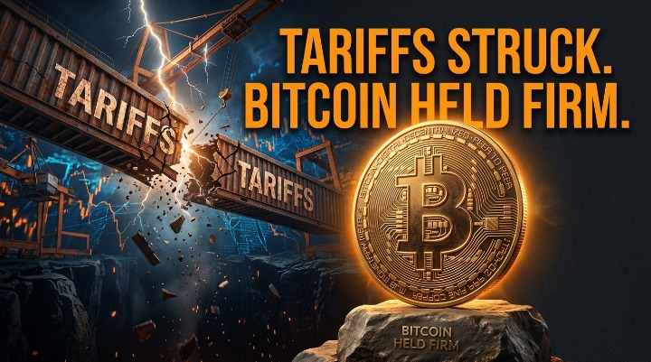 Tariffs Struck. Bitcoin Held Firm.