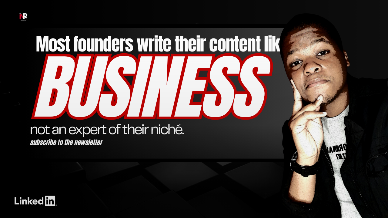Most founders write content like a business [Exclusive]