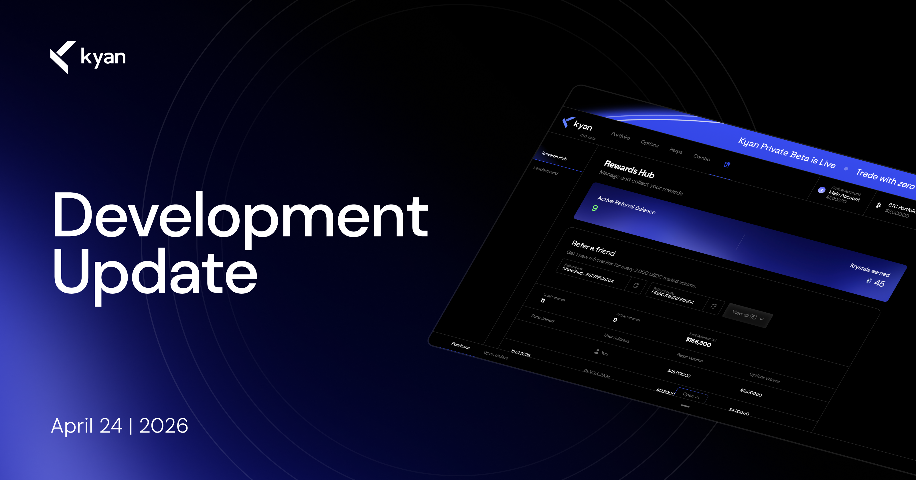 Development Update | Referrals, Rewards Hub, and More
