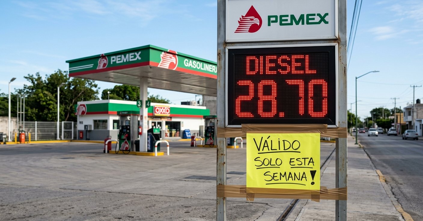 Irán volvió a mover el impuesto al diésel en México