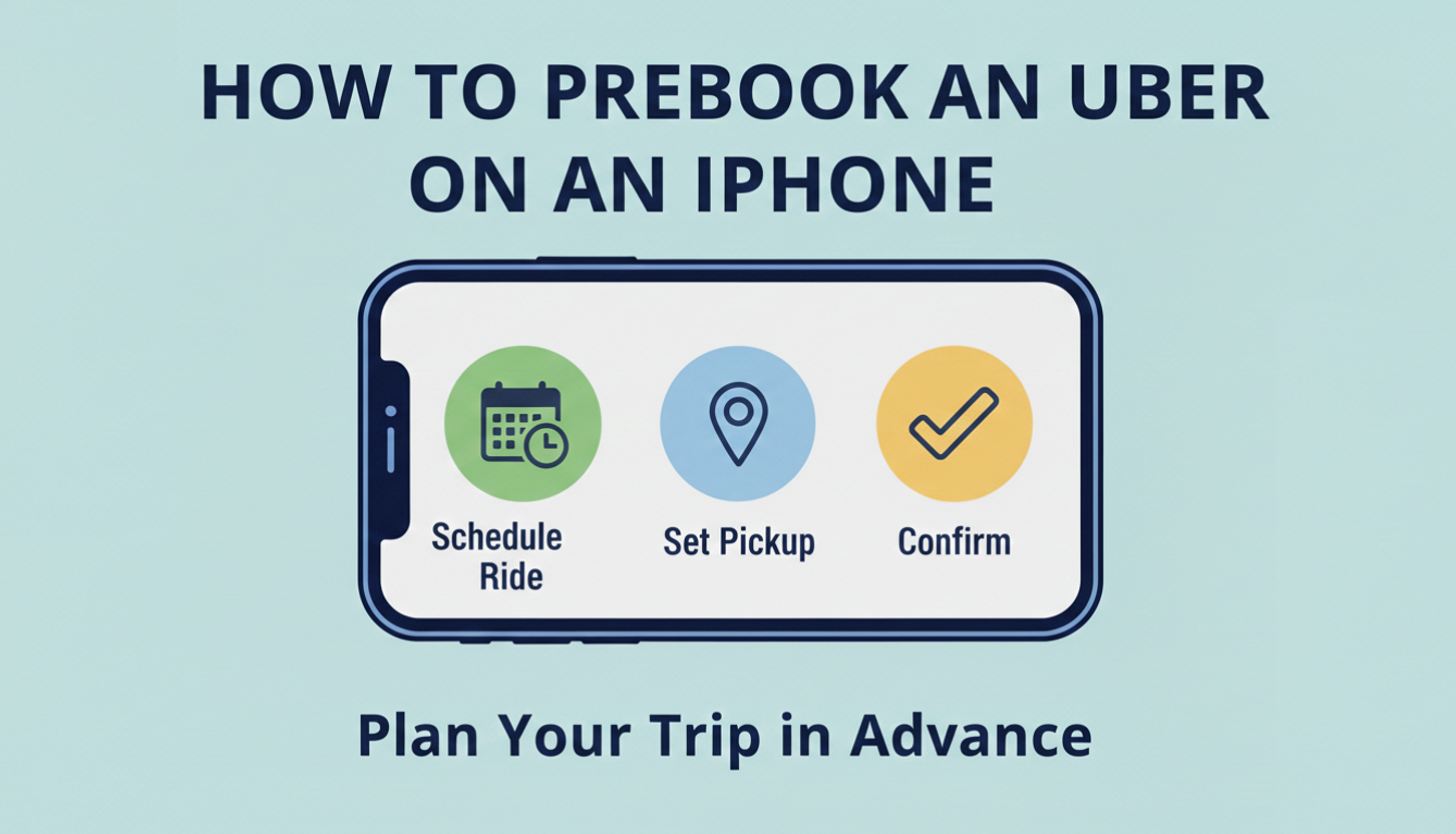 09: How to Prebook an Uber on an iPhone