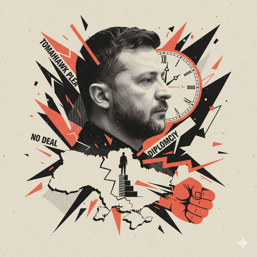 🚀 Trump Rejects Zelensky's Tomahawk Plea