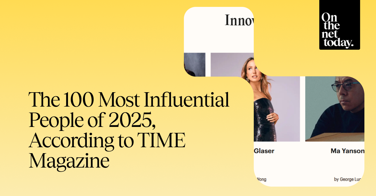 The 100 most influential people of 2025, according to TIME Magazine