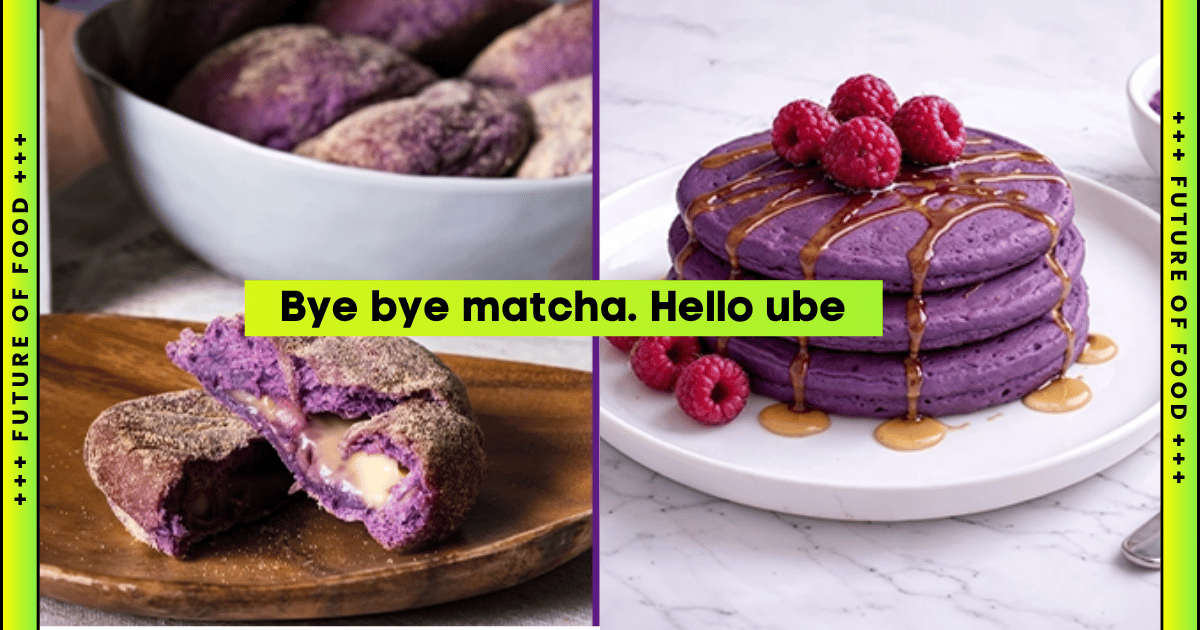 🟣 Bye bye matcha, hello ube