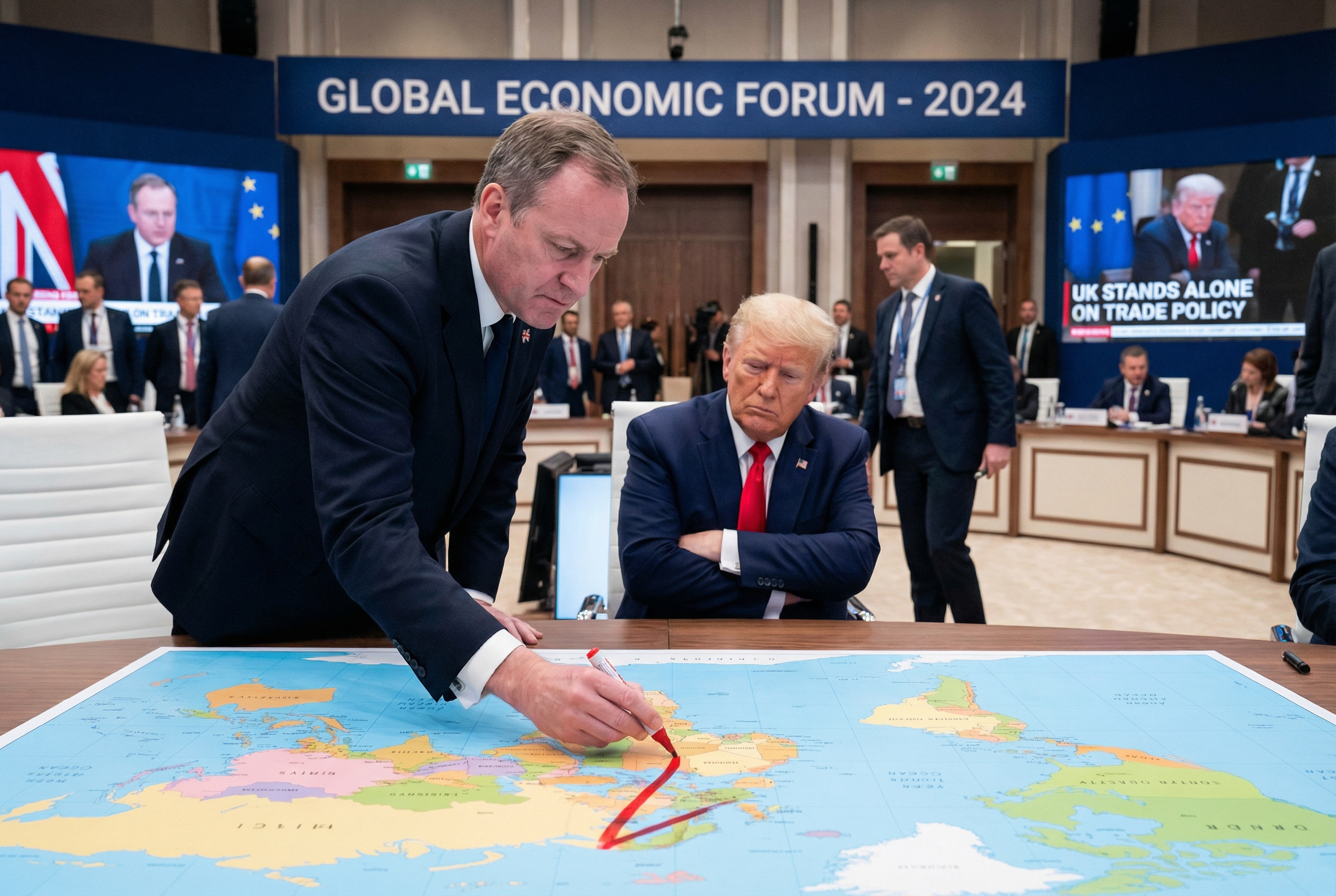 🌍 UK Draws a Line — Britain Refuses to Join Trump’s Economic Strategy, Signaling a Major Global Rift