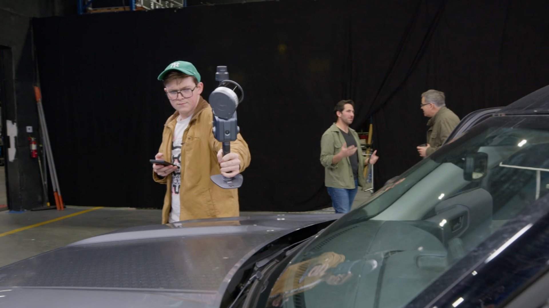 Scanning a Car in 3D With XGRIDS LiDAR for an iPhone Car-Chase Experiment