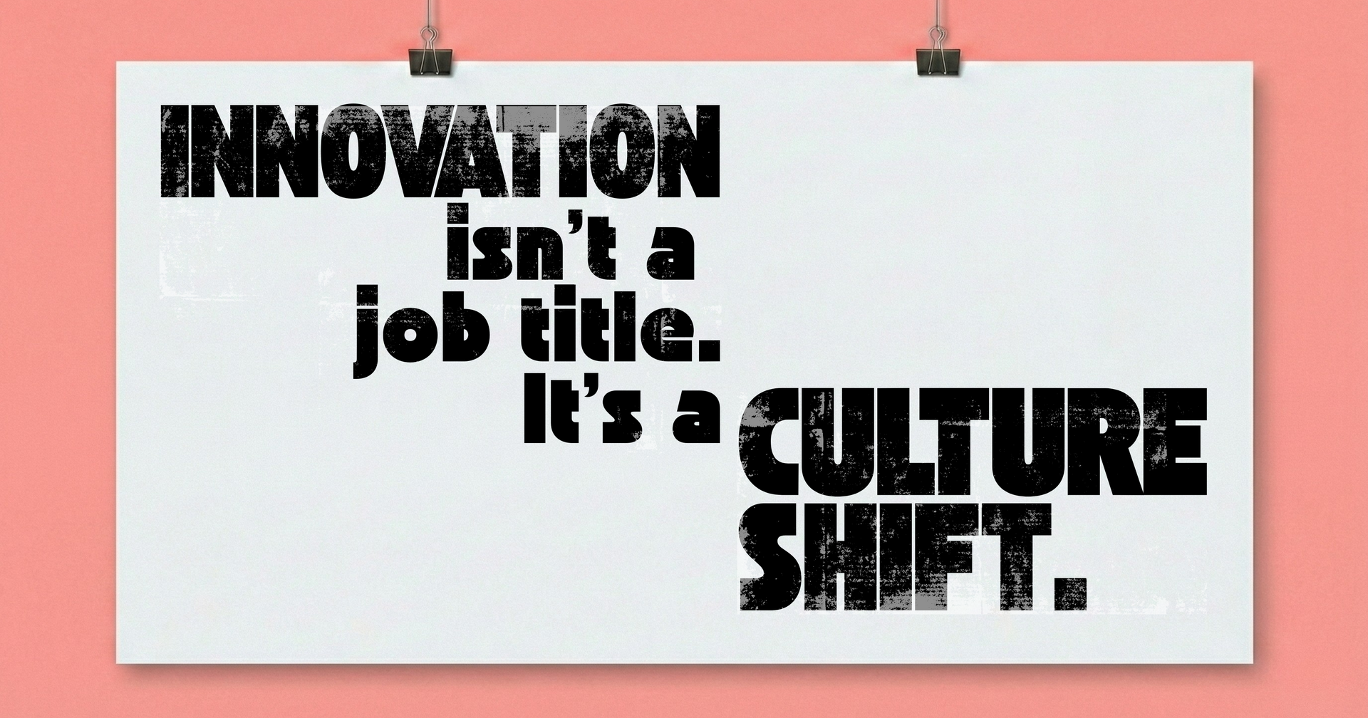 You don’t need a tech title to innovate.