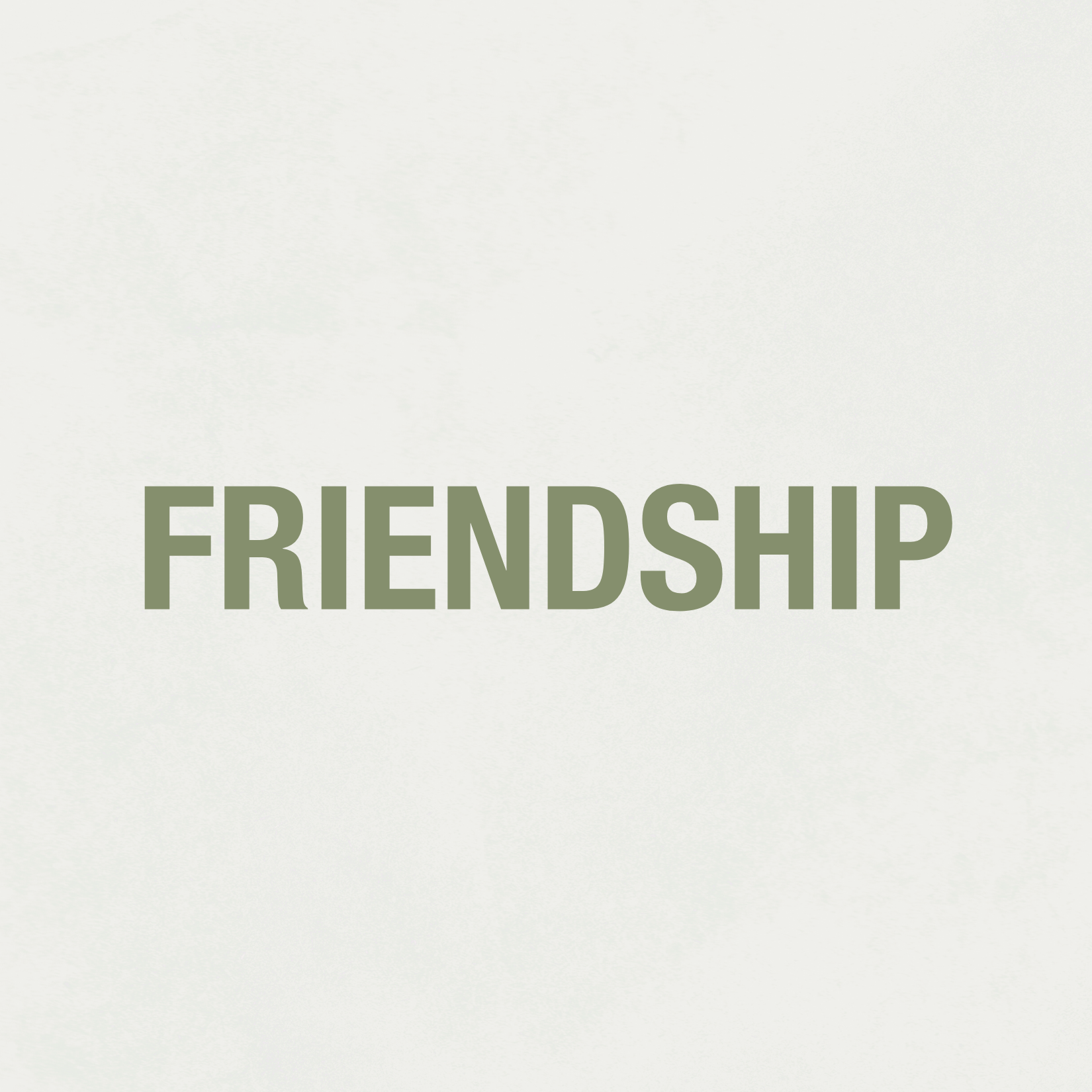 Want deeper friendships? Try this.