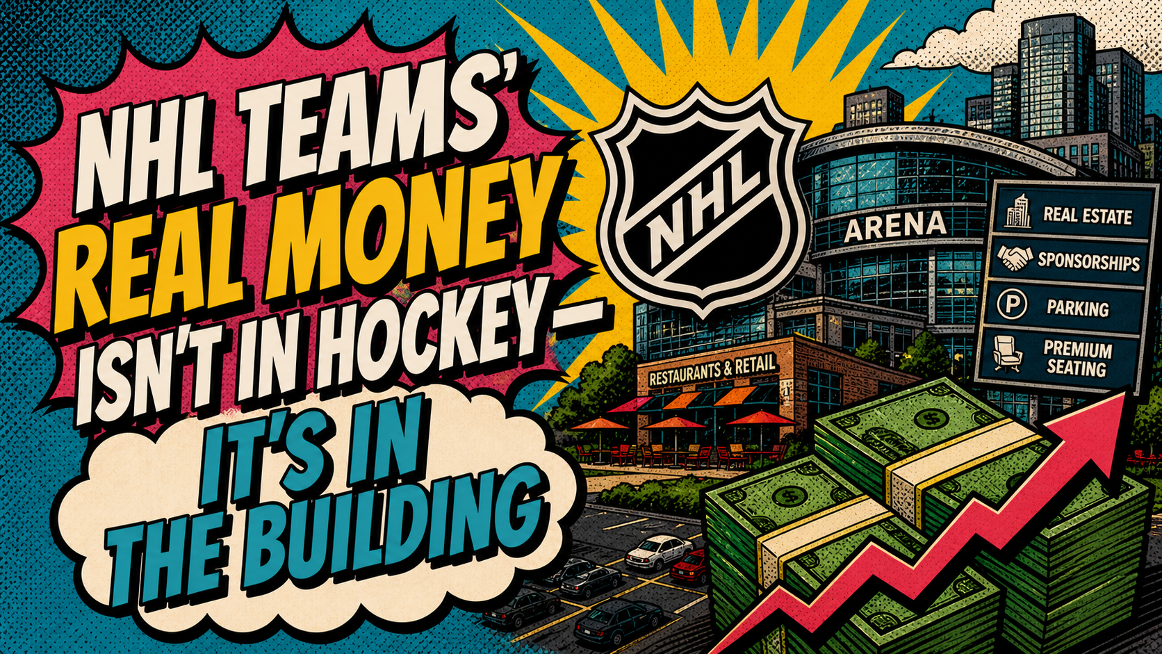NHL Teams' Real Money Isn't in Hockey — It's in the Building