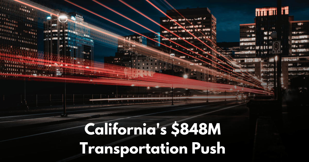 California Commits $848M to Active Transportation Projects