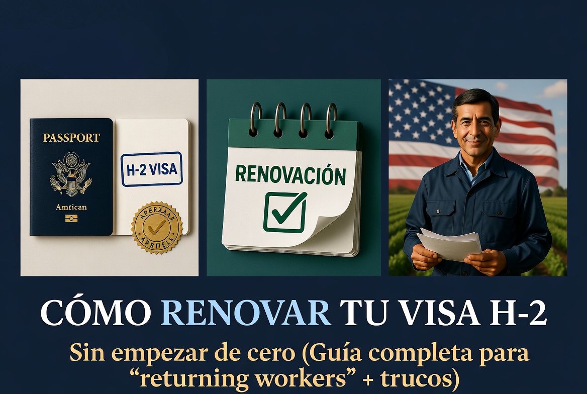 Tope H-2B Alcanzado: Renueva tu Visa sin Empezar de Cero