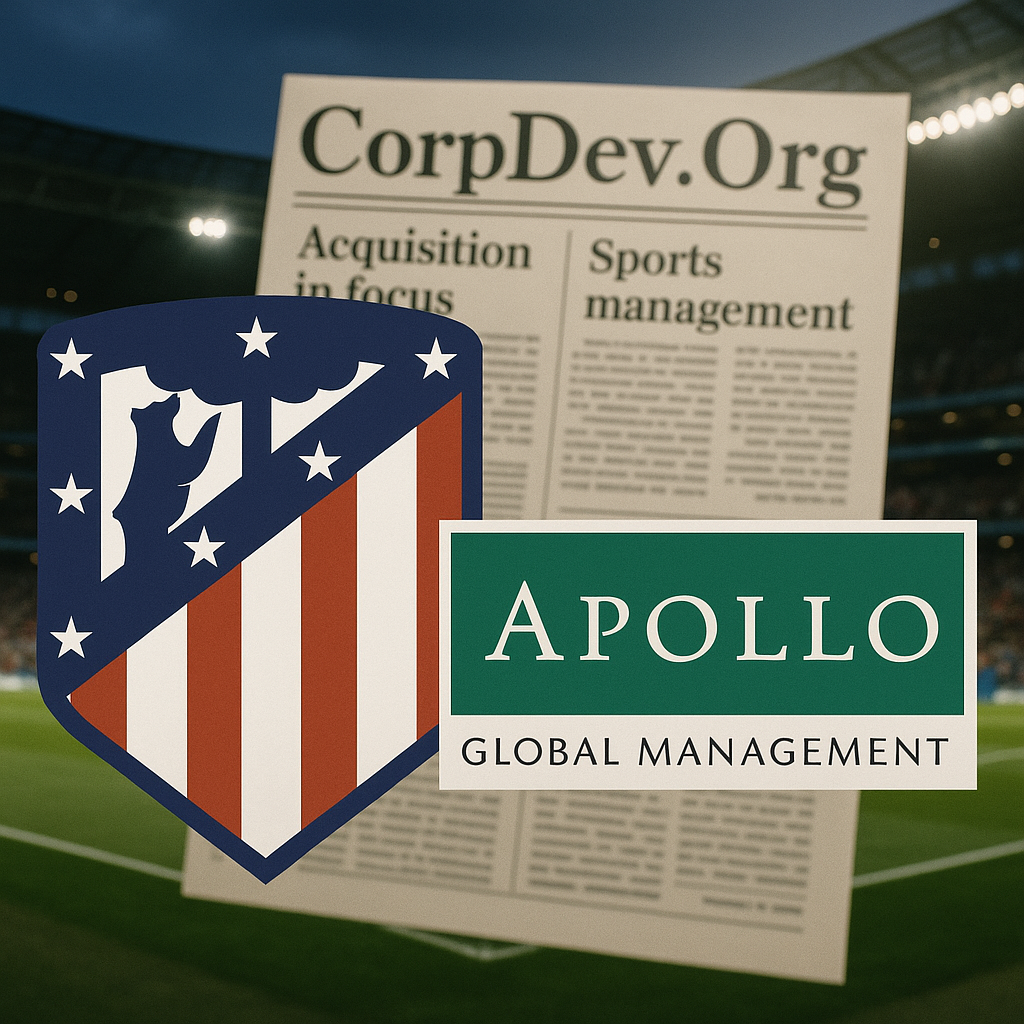 Apollo Sports Capital Acquires Majority Stake in European Giant Atletico Madrid