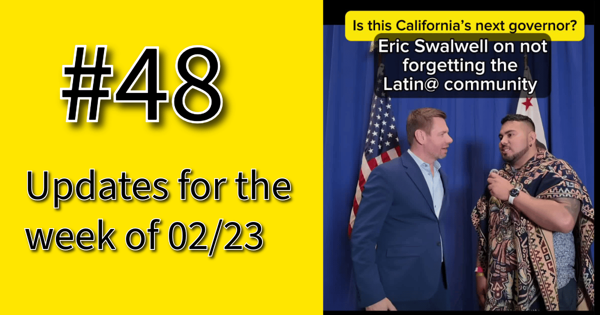 #48 ¿Que pasó? with Señor B - week of 2/23  