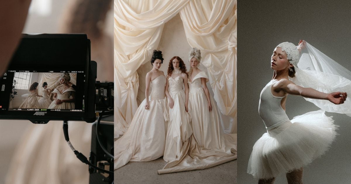 Ballet Antionette: A 'Film Shoot Inspired' Jennifer Moher Editorial