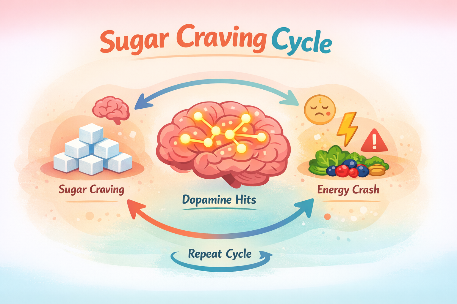 You don’t crave sugar. You crave relief.
