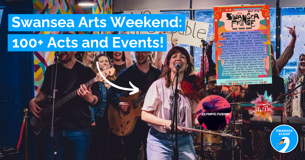 Swansea Arts Weekend is Here! (100+ Shows)🎉