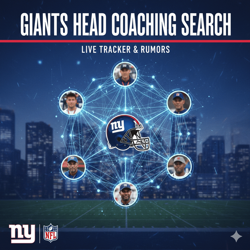 Tracker: 2026 New York Giants Coaching Candidates