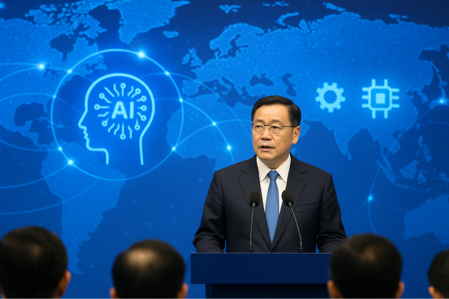 China Proposes Global AI Cooperation Group Amid U.S. Rivalry