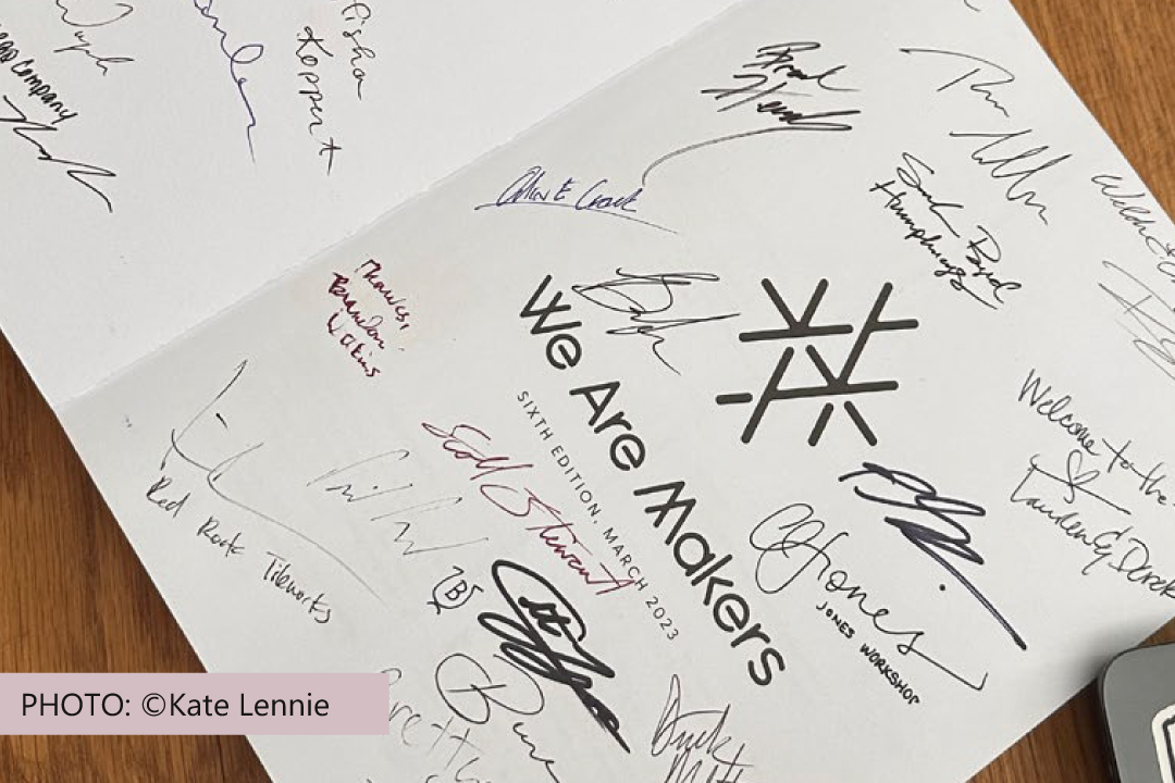 We Are Makers on tour