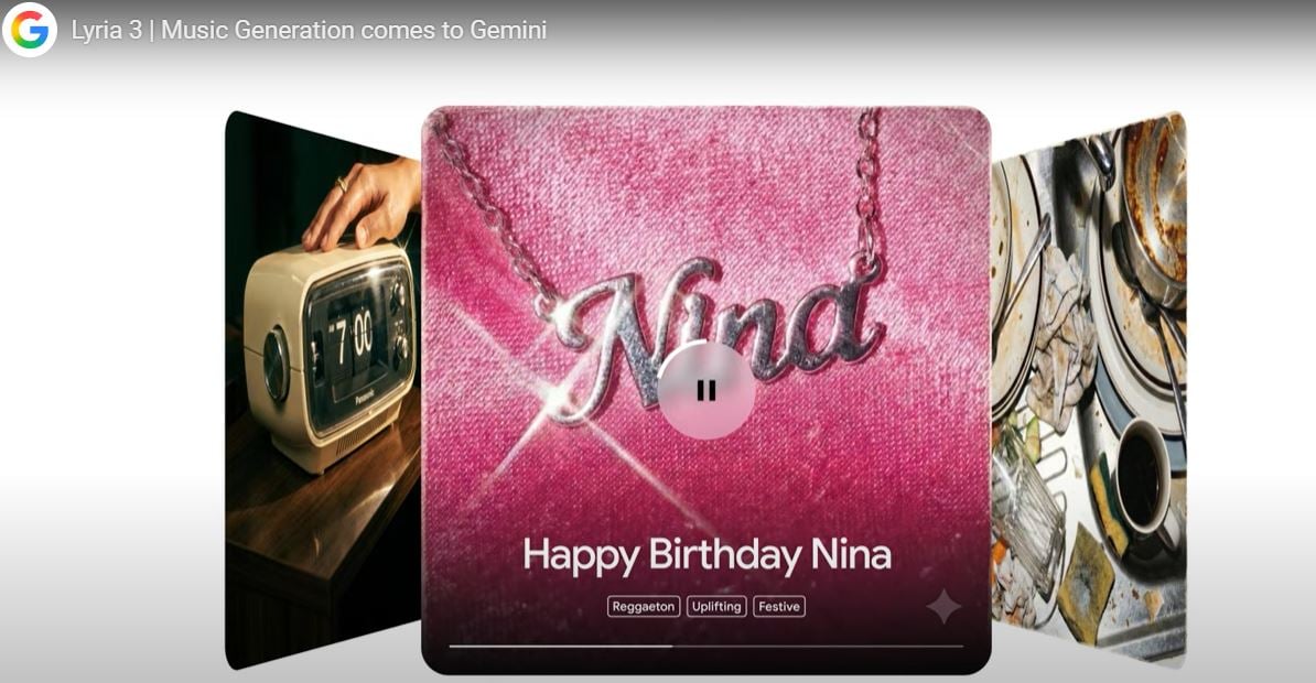 Google Gemini Can Now Create AI Music Using Lyria-3