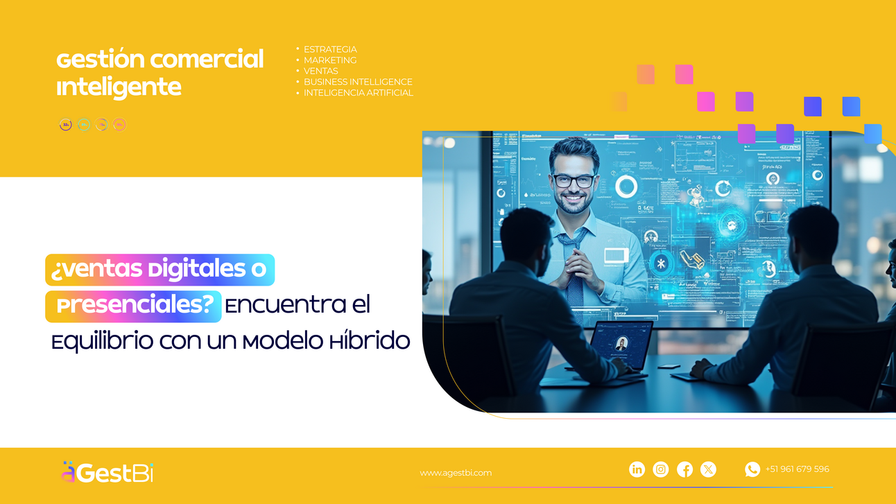 ¿Ventas Digitales o Presenciales? Encuentra el Equilibrio con un Modelo Híbrido