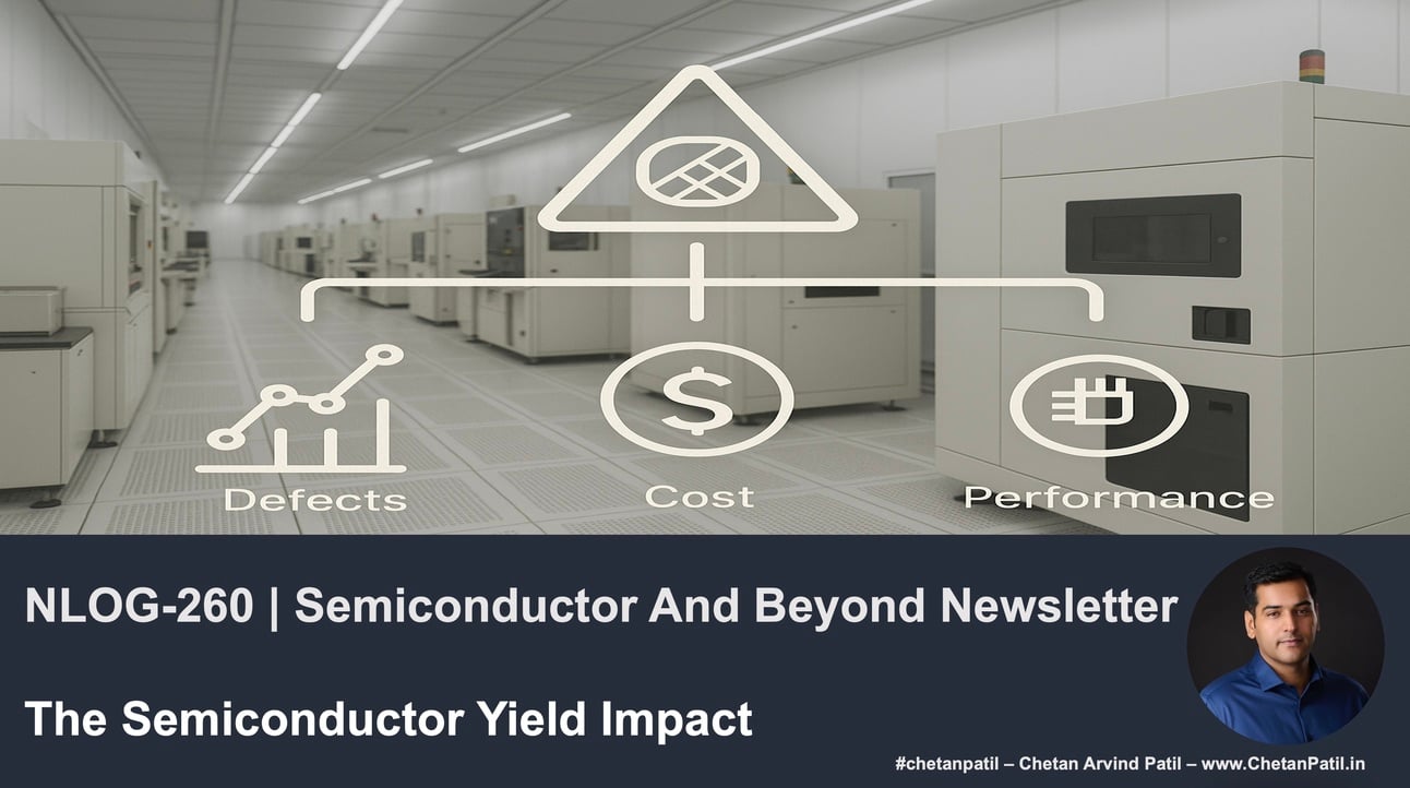 NLOG-260 | Semiconductor And Beyond Newsletter | The Semiconductor Yield Impact