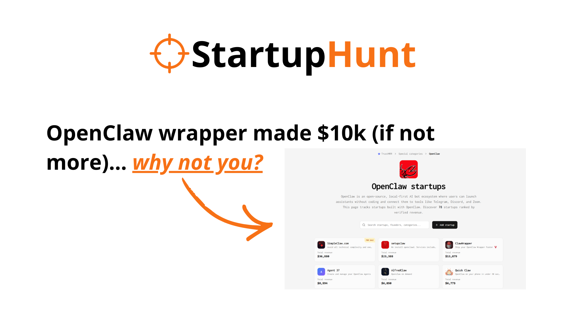 OpenClaw wrapper made $10k (if not more)... why not you?
