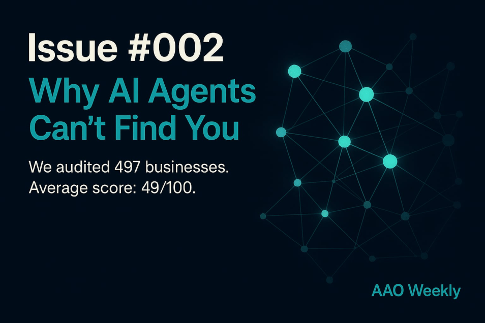 Why AI Agents Can't Find You