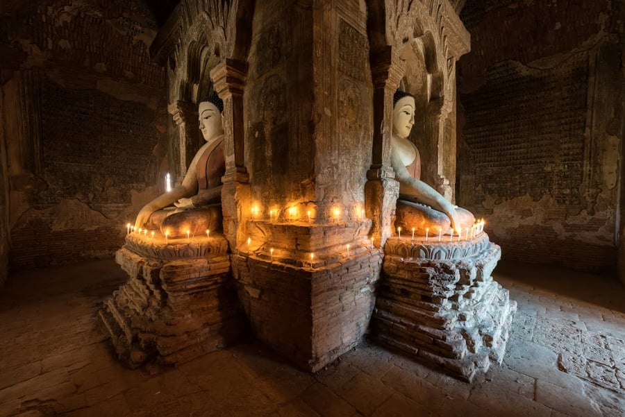 The hidden temples beneath Bagan