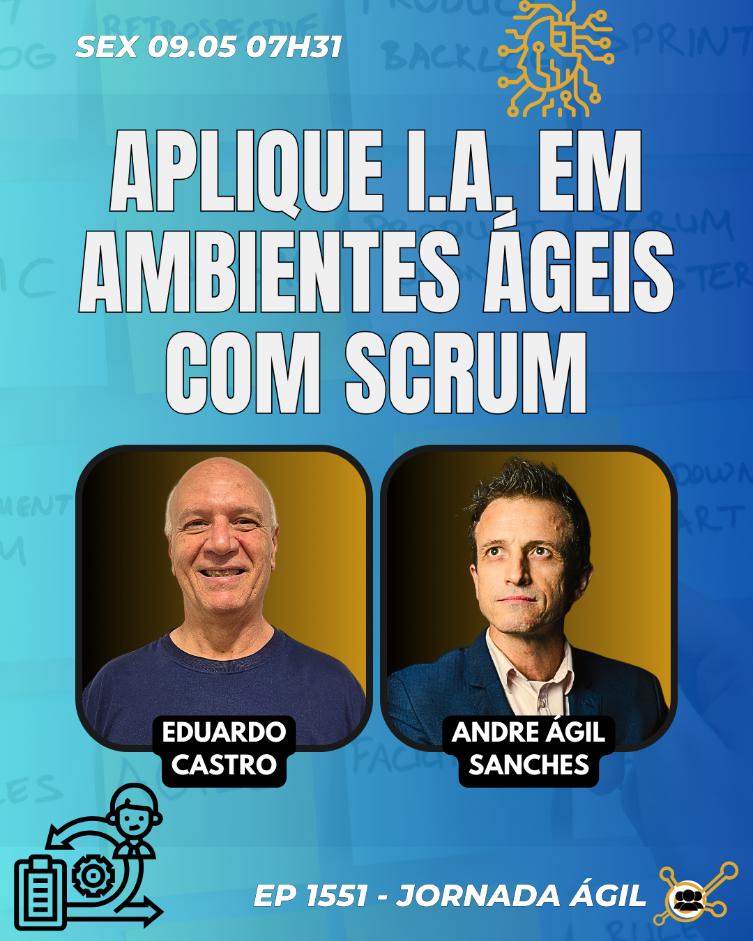 #JornadaÁgil EP1553 Times Ágeis Dramatizam? O Impacto Invisível de Karpman DOM 11.05.25 07h31