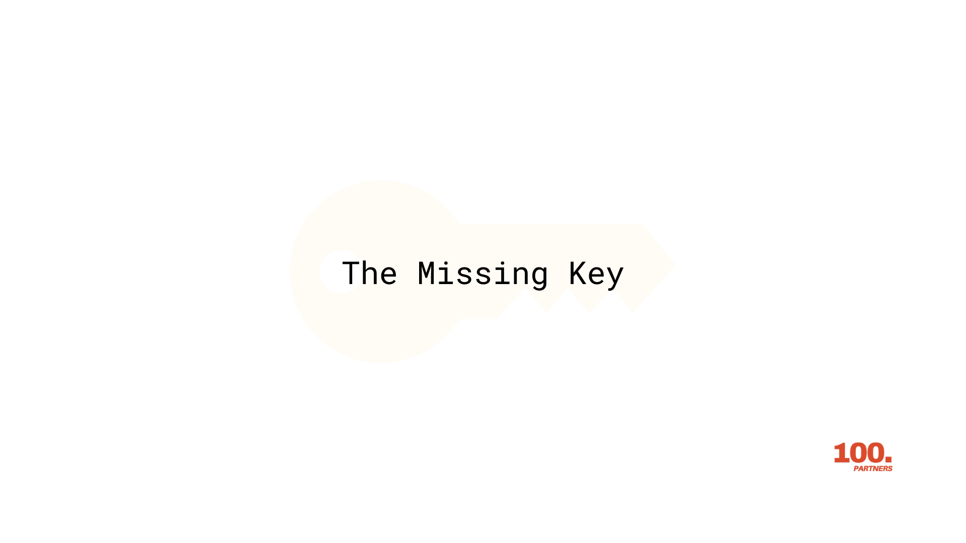 The Missing Key