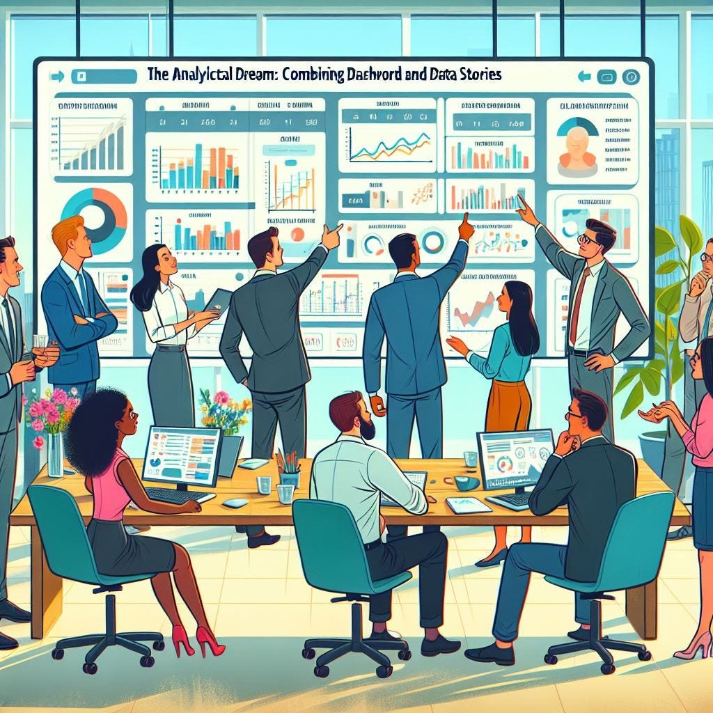 The Analytical Dream: Combining Dashboard and Data Stories