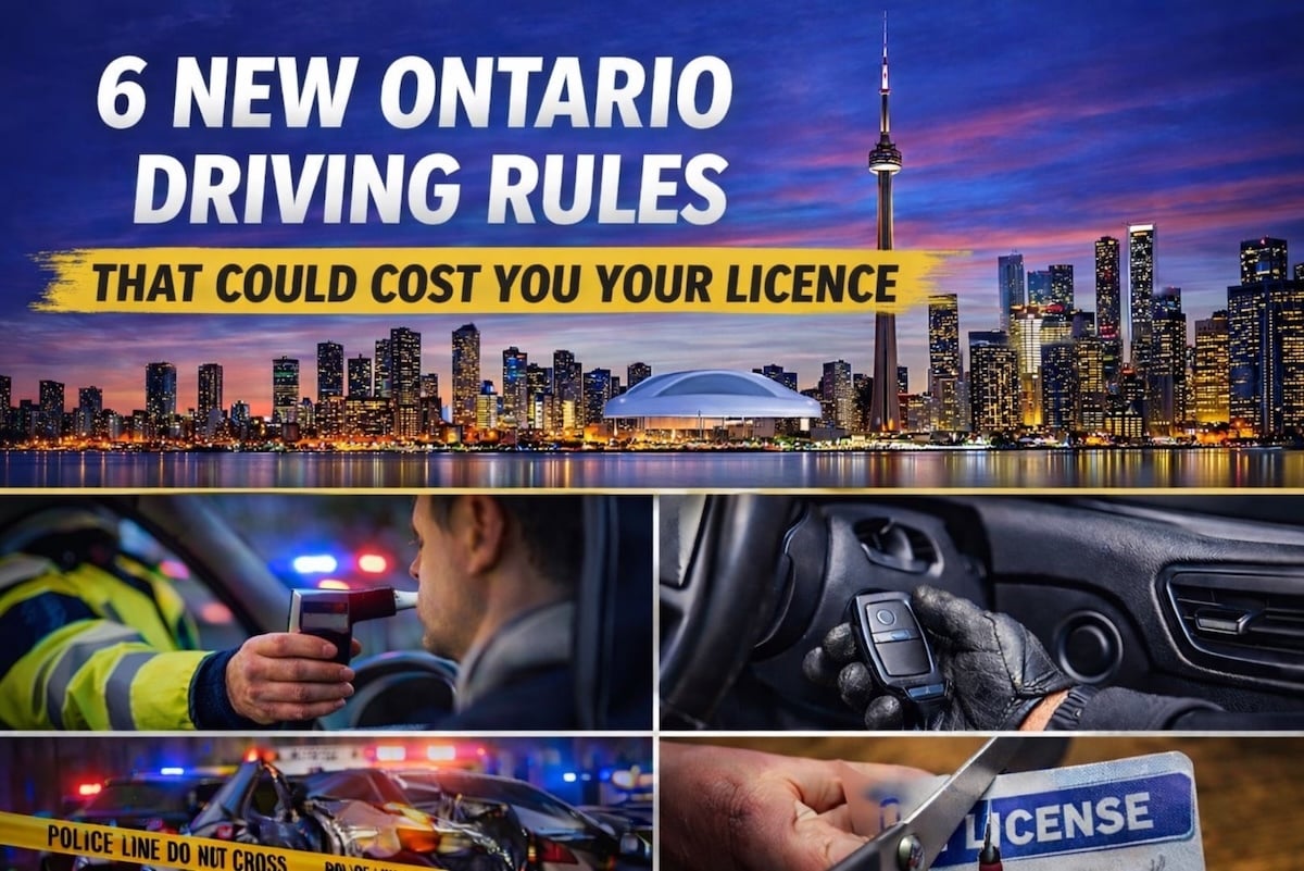 New Ontario Driving Rules Now In Effect: 6 Changes Drivers Must Know