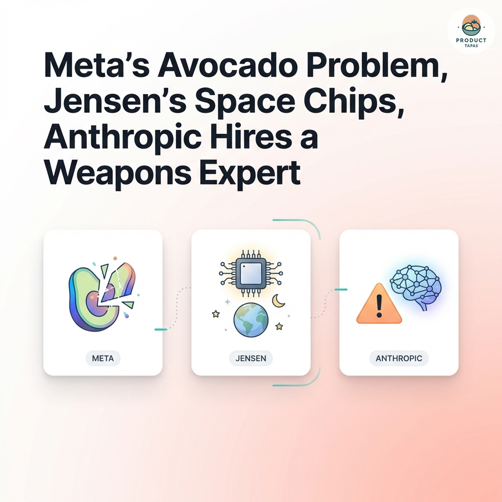 Meta's Avocado Problem, Jensen's Space Chips, Anthropic Hires a Weapons Expert