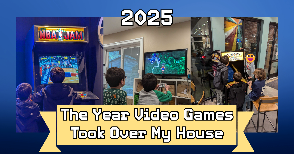 2025 - The Year Video Games Took Over My House