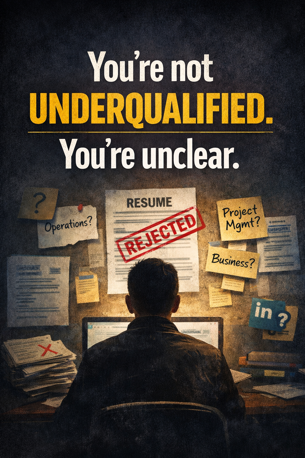 You’re Not Underqualified. You’re Unclear.