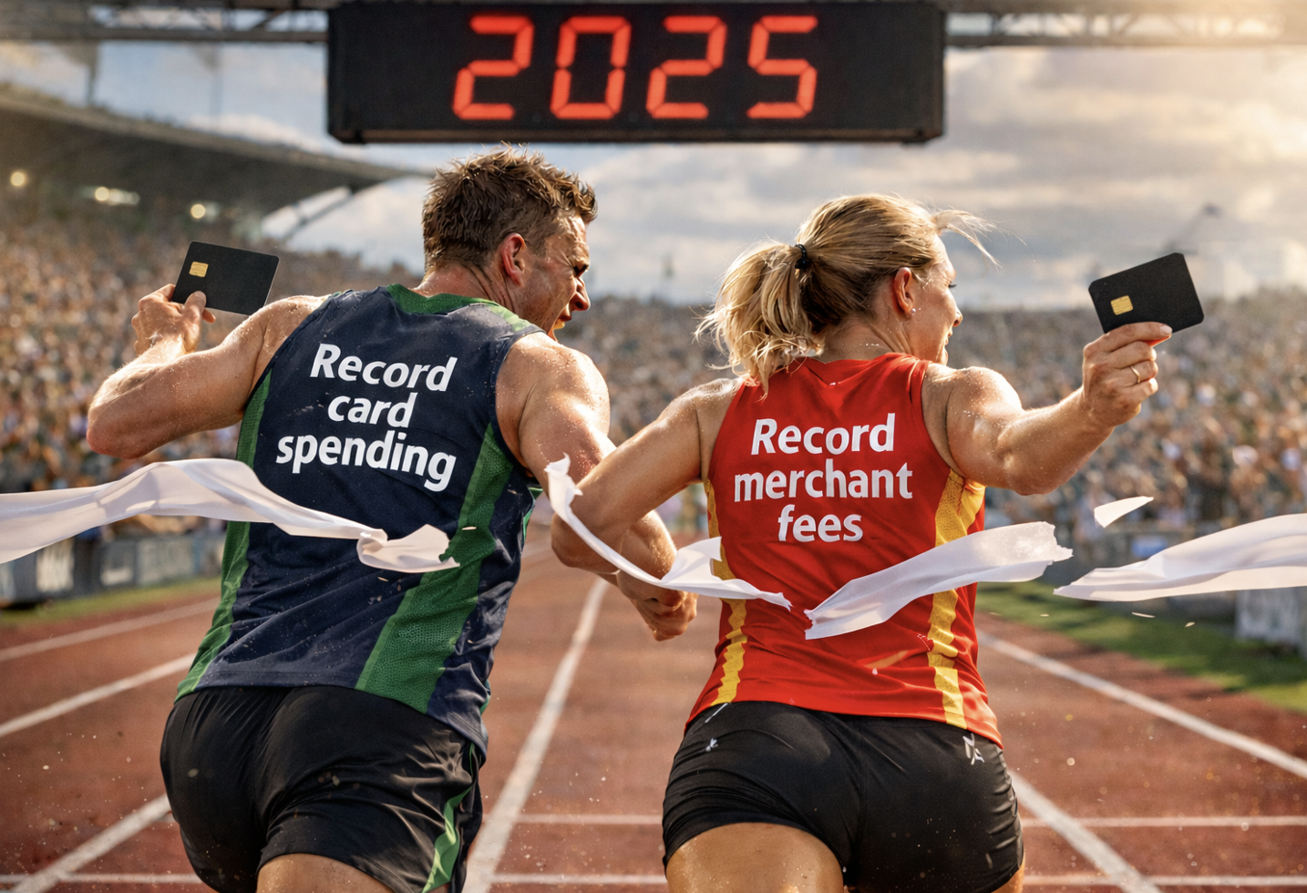 Australia breaks new records on card spending ... and merchant fees