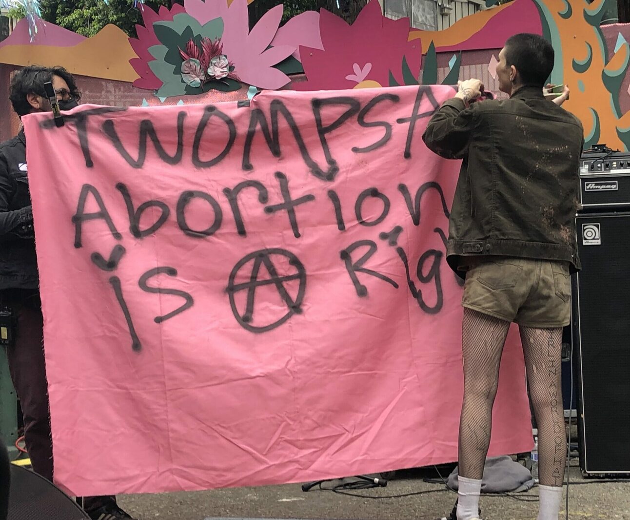 Feminist punks raged against the Supreme Court at Oakland’s Mosswood Meltdown