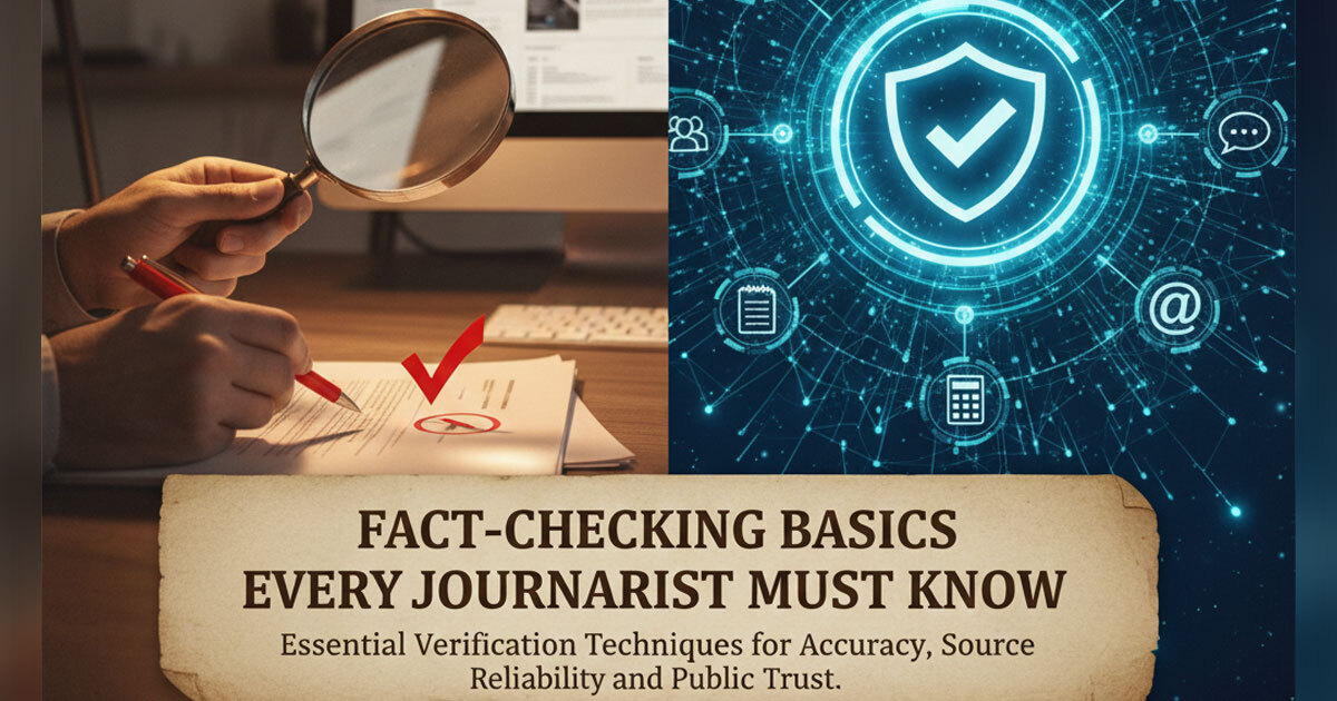 Fact-Checking Basics Every Journalist Must Know