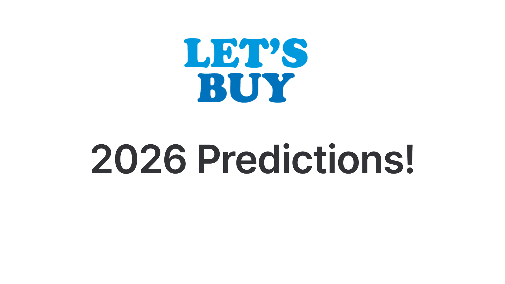 Our 2026 Predictions