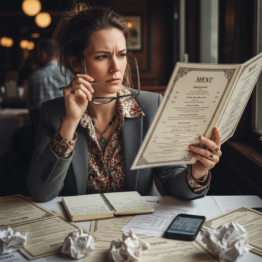 IF A PLACE NEEDS TO EXPLAIN ITS MENU, IT HAS NO CONFIDENCE