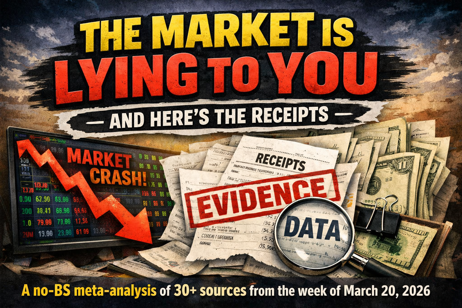 THE MARKET IS LYING TO YOU — AND HERE'S THE RECEIPTS