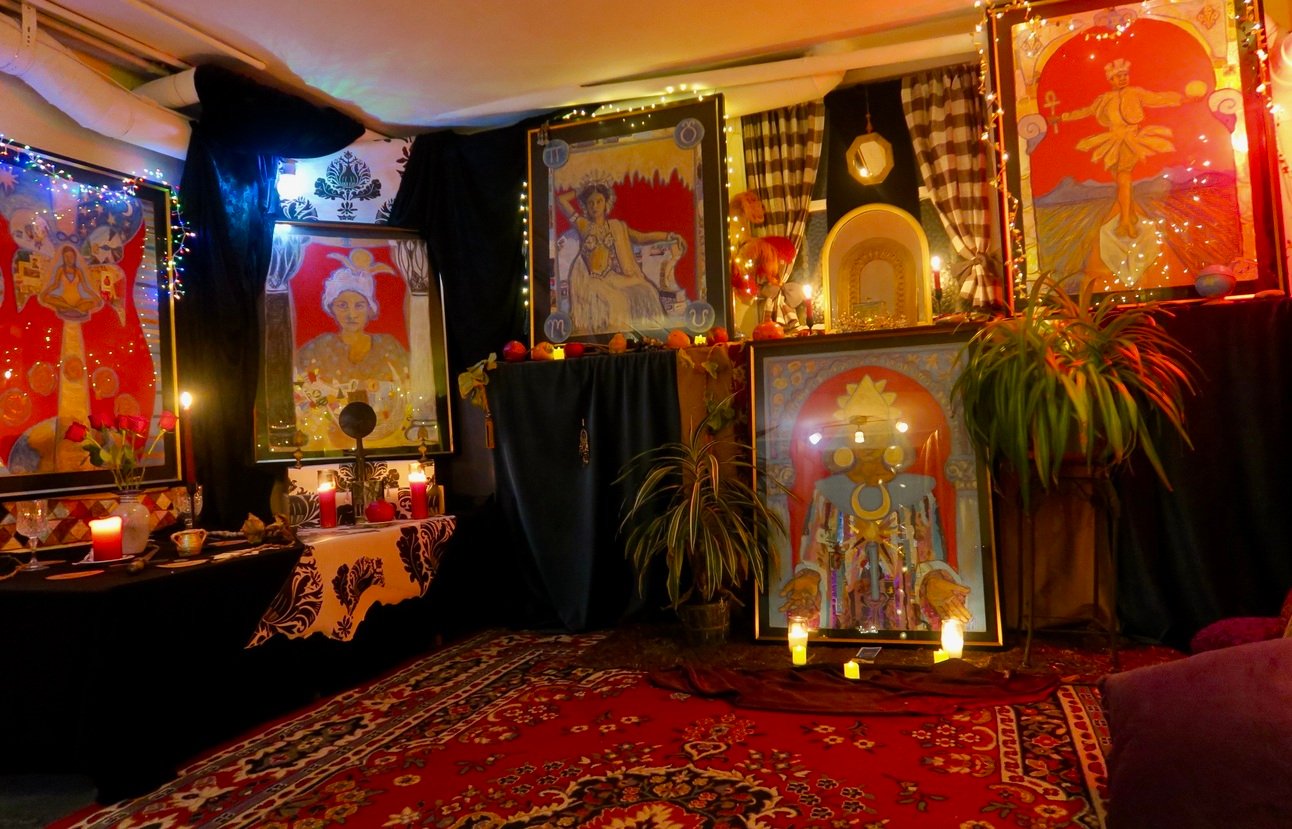 Inside Oakland’s Secret Subterranean Tarot Temple
