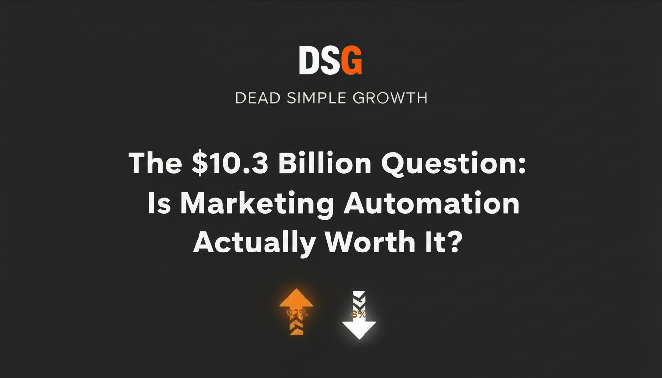 The $10.3 Billion Question: Is Marketing Automation Actually Worth It?